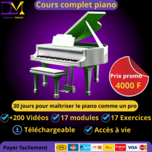 Maîtrise Complète du Piano : De Débutant à Virtuose