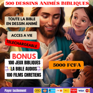 500 Dessins Animés Bibliques